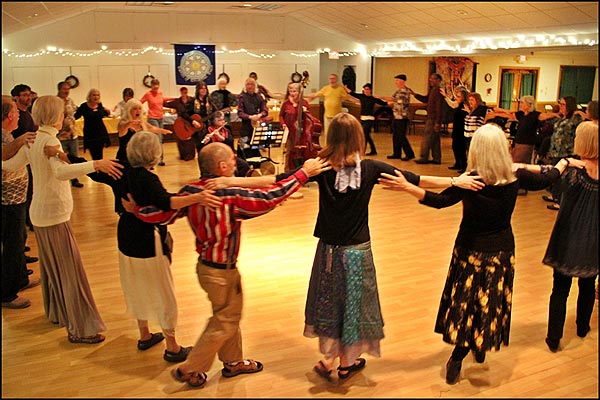 Global Peace Dance of New Year's Eve 2016 in Gainesville, Florida