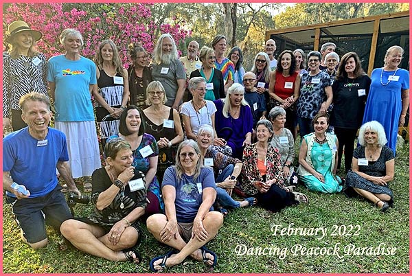 February 2022 at Dancing Peacock Paradise