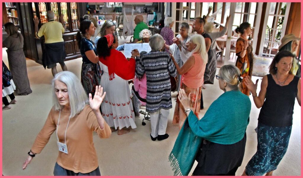 March 2026 Dances of Universal Peace at Dancing Peacock Paradise