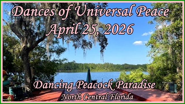 April 2026 at Dancing Peacock Paradise
